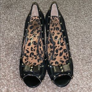 Peep Toe Wedges